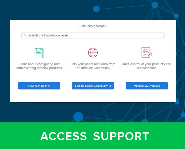 Infoblox Support Portal